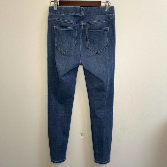 Liverpool Womens High-Rise Ankle Skinny Jeans Medium Wash Blue Denim Size 4 - Picture 4 of 6